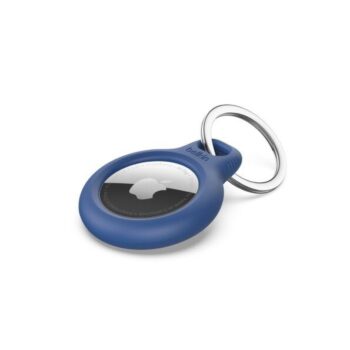 Belkin Secure Holder with Key Ring for AirTag - Blue - Belkin