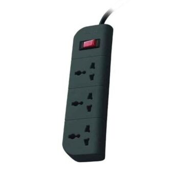 Belkin Essential 3 Socket Grey Surge Protector - Belkin