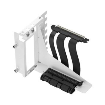 Fractal Design Flex 2 PCIe 4.0 x16 Vertical GPU Riser with Bracket (White) - Fractal Design