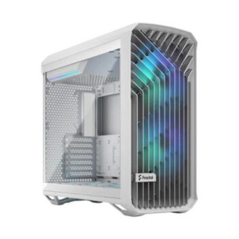 Fractal Design Torrent RGB TG Clear Tint (E-ATX) Mid Tower Cabinet (White) - Fractal Design