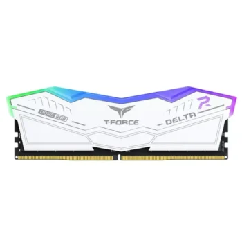 TEAMGROUP Delta RGB DDR5 16GB (16gbx1) 6000MHz CL38 RAM (White) - TeamGroup