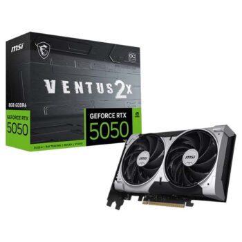MSI GeForce RTX 5050 8G VENTUS 2X OC Graphics Card - MSI