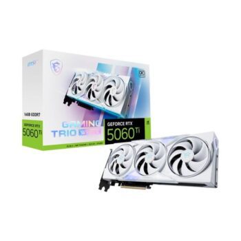 MSI RTX 5060 Ti 16G Gaming Trio OC White GDDR7 Graphic Card - MSI