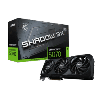 MSI GeForce RTX 5070 Shadow 3X OC 12GB GDDR7 Graphic Card - MSI