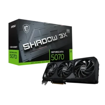 MSI GeForce RTX 5070 Shadow 3X OC 12GB GDDR7 Graphic Card - MSI