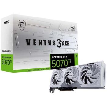 MSI GeForce RTX 5070 Ti 16GB VENTUS 3X PZ OC Graphics Card - MSI