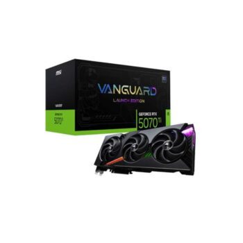 MSI GeForce RTX 5070 Ti Vanguard SOC Launch Edition 16GB GDDR7 Graphics Card - MSI