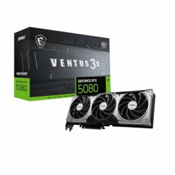 MSI GeForce RTX 5080 Ventus 3X OC 16GB GDDR7 Graphics Card - MSI