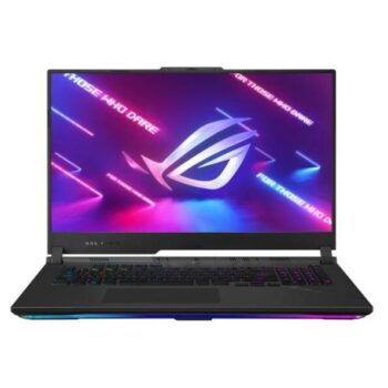 ASUS ROG Strix Scar 17 (2023), AMD Ryzen 9 7945HX, 17.3" (43.94 cm) WQHD 240Hz/3ms, 12GB RTX 4080, Gaming Laptop (16GB/1TB SSD/Win 11/Office 2021/90WHr Battery/Black/3. Kg), G733PZ-LL046WS - Asus