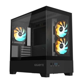 GIGABYTE C201 PANORAMIC m-ATX Mid Tower Cabinet - Gigabyte