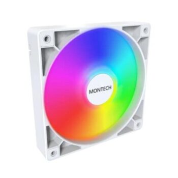 MONTECH GF120 ARGB 120mm PWM Fan (White) - Montech