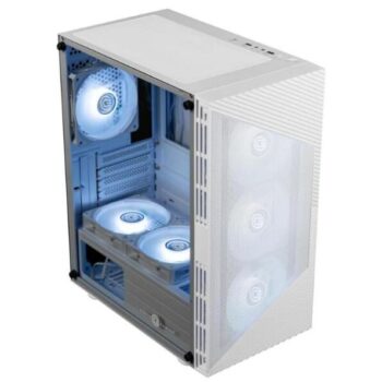 Circle Gladius M4 Mid Tower Case (White) - Circle