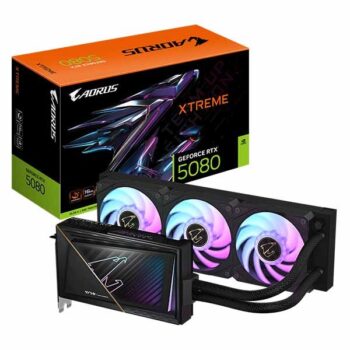 Gigabyte AORUS GeForce RTX 5080 Xtreme Waterforce 16GB GDDR7 Graphics Card - Gigabyte