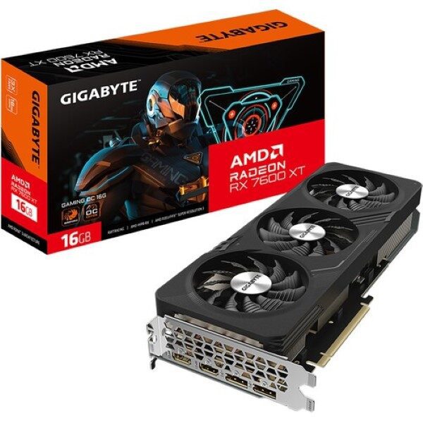 Gigabyte Radeon RX 7600 XT Gaming OC 16GB GDDR6 1 Gigabyte Radeon RX 7600 XT Gaming OC 16GB GDDR6 - Gigabyte