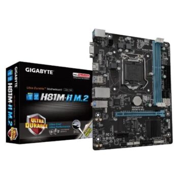 Gigabyte H81M-H M.2 (rev. 1.0) LGA 1150 DDR3 Intel Motherboard - Gigabyte