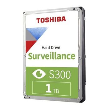 Toshiba S300 1TB SATA Surveillance Hard Drive (HDWV110UZSVA) - TOSHIBA