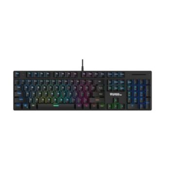 Coconut Hurricane 104 Keys Wired Gaming Keyboard (Black) - Coconut