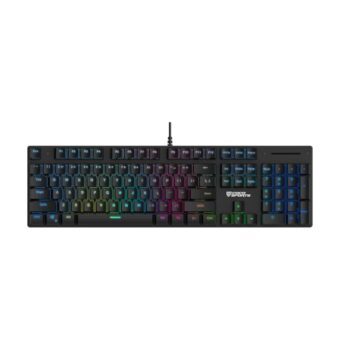 Coconut Hurricane 104 Keys Wired Gaming Keyboard (Black) - Coconut