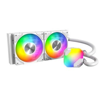 Montech HyperFlow ARGB 240 CPU Liquid Cooler (White) - Montech