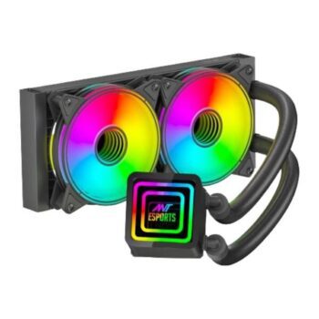Ant Esports ICE-Infinite 240 ARGB CPU Liquid Cooler – Black - Ant Esports