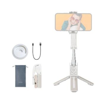 Hohem iSteady Q Multi-purpose Gimbal Stabilizer as a Selfie Stick and Tripod White - Hohem