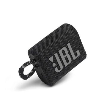JBL Go 3, Wireless Ultra Portable Bluetooth Speaker (Black) - JBL
