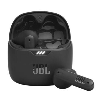 JBL Tune Flex in Ear Wireless TWS Earbuds with Mic, ANC Earbuds, Customized Extra Bass with Headphones App, 32 Hrs Battery, 4-Mics, IPX4, Ambient Aware, Bluetooth 5.2 (Black) - JBL