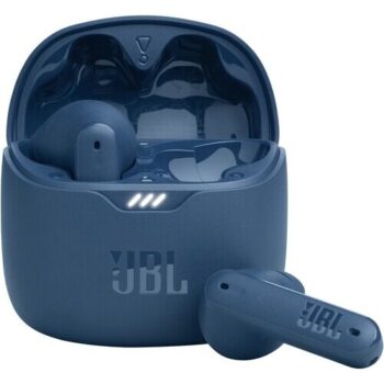 JBL Tune Flex in Ear Wireless TWS Earbuds with Mic, ANC Earbuds, Customized Extra Bass with Headphones App, 32 Hrs Battery, 4-Mics, IPX4, Ambient Aware, Bluetooth 5.2 (Blue) - JBL