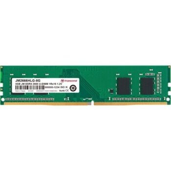 Transcend 8GB (1 X 8GB) DDR4 2666MHz CL19 1Rx16 U-DIMM RAM - Transcend
