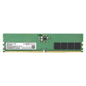 Transcend RAM 16GB DDR5 5600MHz CL46 (1Rx8) Desktop Memory - JM5600ALE-16G - Transcend