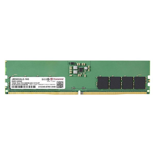 jm5600ale-16g-transcend-ram-16gb-ddr5-5600mhz-cl46-1rx8-desktop-memory-jm5600ale-16g Transcend RAM 16GB DDR5 5600MHz CL46 (1Rx8) Desktop Memory - JM5600ALE-16G - Transcend