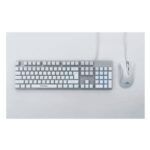 Coconut Krux Gaming Wired Keyboard Mouse Combo (White) 1 krux-white-coconut-krux-gaming-wired-keyboard-mouse-combo-white