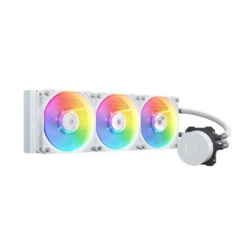 Cooler Master MasterLiquid ML360L ARGB V2 White CPU Liquid Cooler - Cooler Master