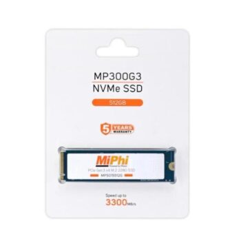 MIPHI MP300G3 NVMe 512GB GEN 3 SSD - MIPHI