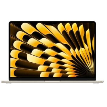 Apple MW1K3HN/A MacBook Air (Apple M4 Chip/16 GB/512 GB SSD/macOS Sequoia/Liquid Retina), 38.91 cm (15.3 inch), Starlight - Apple
