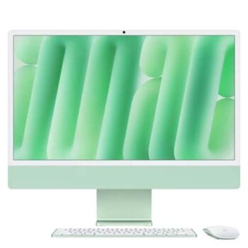 Apple iMac 60.96 cm (24 inch) All-In-One Desktop (8-Core Apple M4 Chip/2 Ports/16 GB/256 GB), MWUE3HN/A, Green - Apple