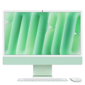 Apple iMac 60.96 cm (24 inch) All-In-One Desktop (8-Core Apple M4 Chip/2 Ports/16 GB/256 GB), MWUE3HN/A, Green - Apple