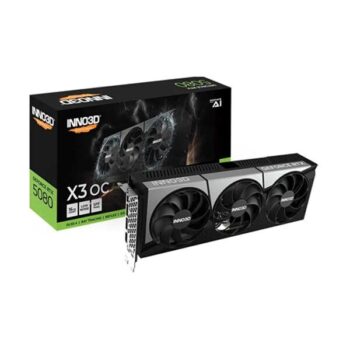 Inno3D RTX 5080 X3 OC 16Gb GDDR7 Graphics Card - INNO 3D