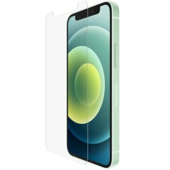Belkin SCREENFORCE UltraGlass Anti-Microbial Screen Protector with (Apple iPhone 12/12 Pro) - Belkin