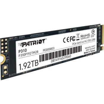 Patriot P310 1.92TB M.2 NVME Internal SSD - Patriot