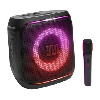 JBL Partybox Encore 2 with Mic Wireless Bluetooth Party Speaker (Black) - JBL