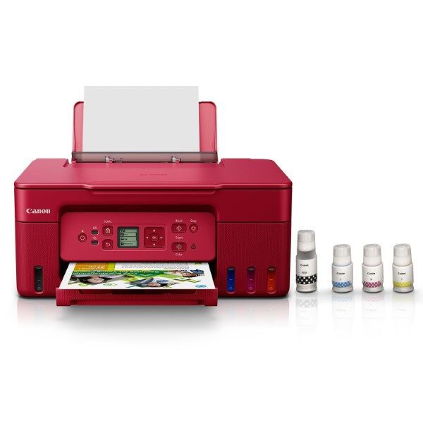 Canon PIXMA G3770 Megatank WiFi Inktank Colour Printer Red 1 Canon PIXMA G3770 Megatank WiFi Inktank Colour Printer Red - Canon