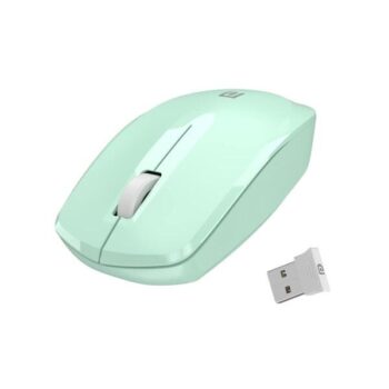 Portronics Toad 25 Wireless Mouse, 2.4 GHz with USB Nano Dongle, 1200 DPI Optical Tracking, Ambidextrous for PC, MacBook, Laptop (Green) - Portronics