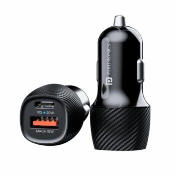 Portronics Car Power 17 Car Charger - Portronics