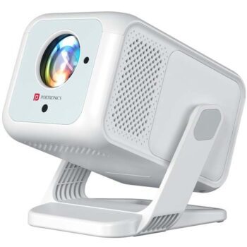 Portronics Beem 450 Smart LED Projector (White) - Portronics