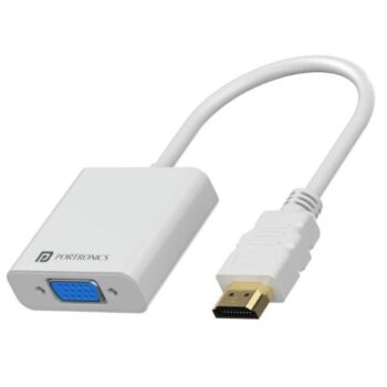 Portronics DigiBridge HDMI to VGA Converter - Portronics
