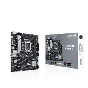 Asus Prime B760M-K DDR5 Motherboard Supports Intel 12th, 13th & 14th Gen Processors - Asus