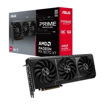 ASUS Prime AMD Radeon RX 9070 XT OC Edition 16GB GDDR6 Graphics Card - Asus