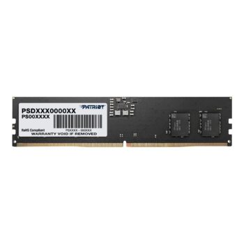 Patriot Signature Series 16GB (1 x 16GB) DDR5 5200MHz CL42 UDIMM Desktop RAM - Patriot