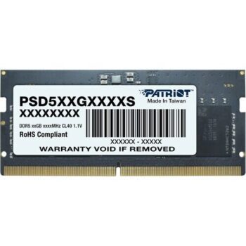 Patriot Signature Line 32GB (1x32GB) DDR5 4800MHz CL40 SO-DIMM Laptop Ram - Patriot